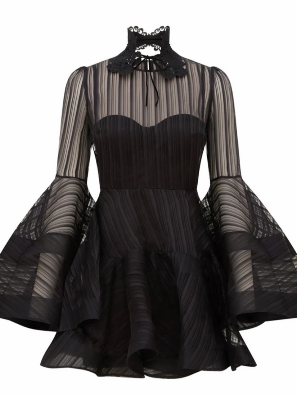 Zimmermann Valiant Lantern Mini Dress size 2